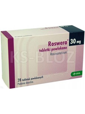 Roswera 30 mg. 30 tablets